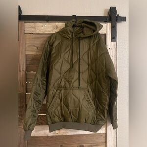 Life Signs Olive Quilted Men's Jacket